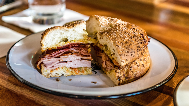 Muffuletta sandwich